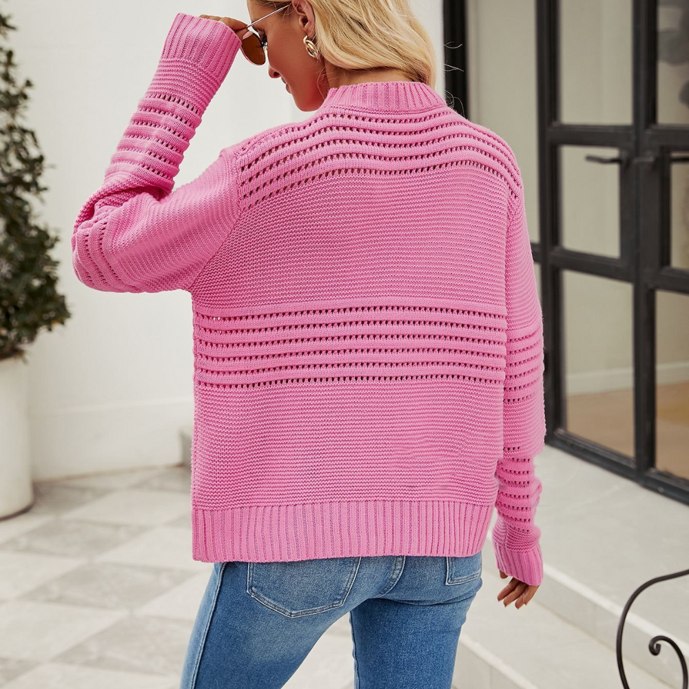 Elly | Women’s Ribbed Knit Sweater