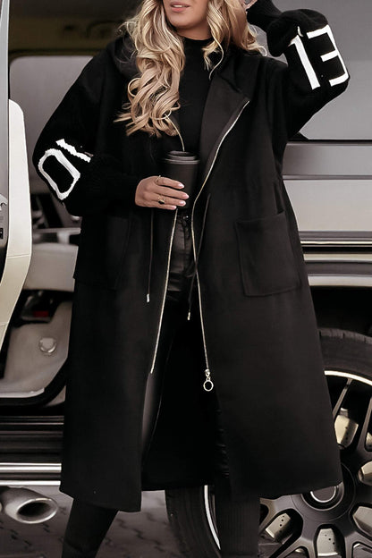 Delaney | Women’s Longline Patchwork Coat