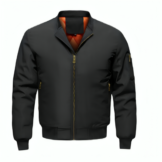 Alden | Men’s Zip-Up Bomber Jacket