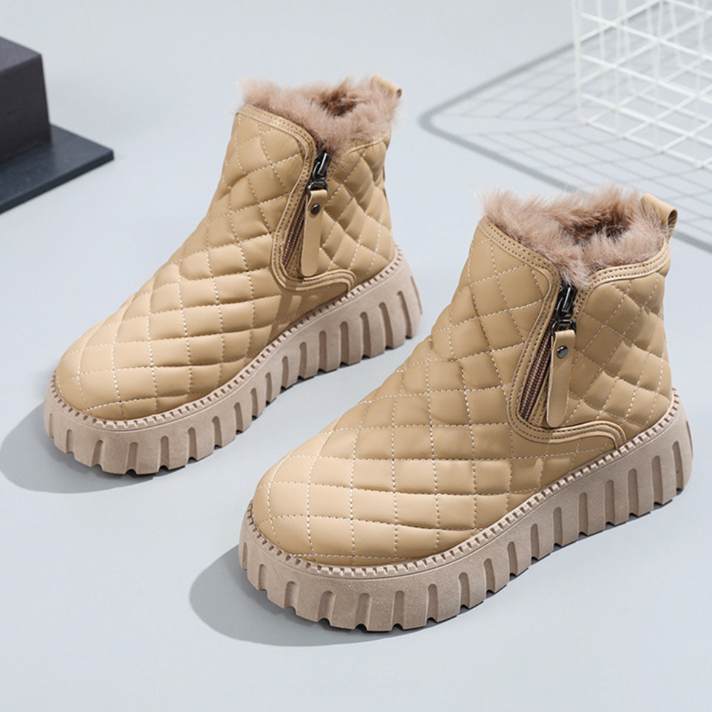 Deana | Women’s Quilted Side-Zip Boots
