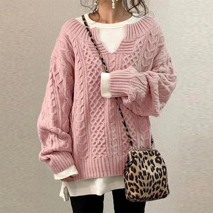 Mireya | Women’s Knit Crew Neck Sweater