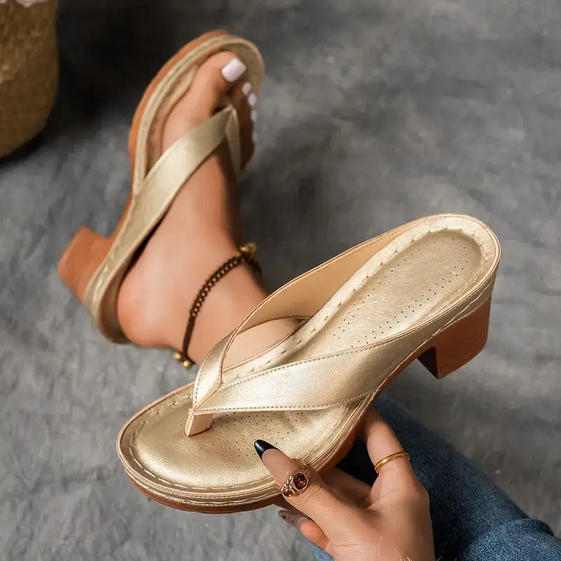 Mireya | Women’s Orthopedic Slip On Sandal Heels