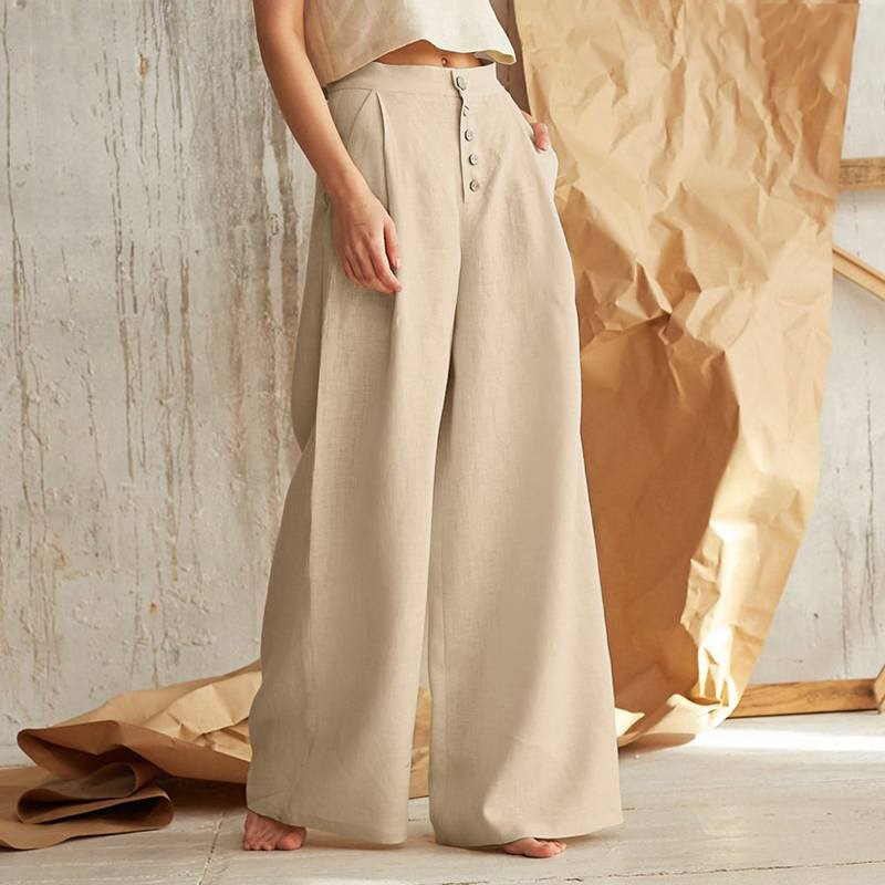 Paige | Women’s Relaxed-Fit Cotton Wide-Leg Pants