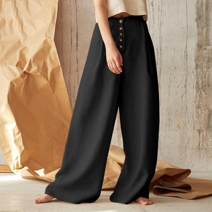 Paige | Women’s Relaxed-Fit Cotton Wide-Leg Pants