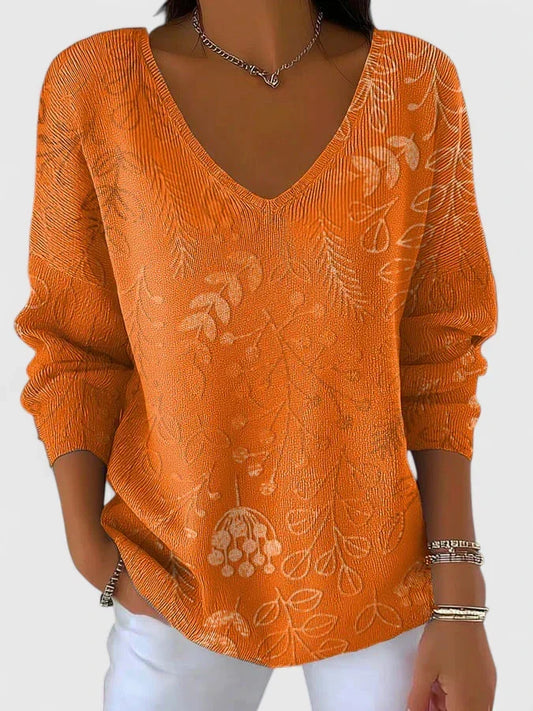 Marigold | Women’s Floral Sleeve Blouse