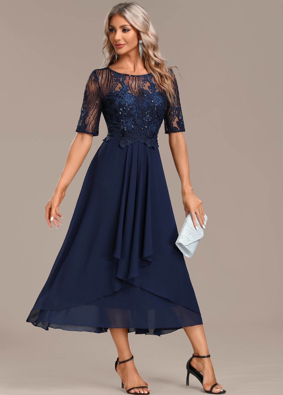 Seraphielle | Women’s Lace Midi Dress