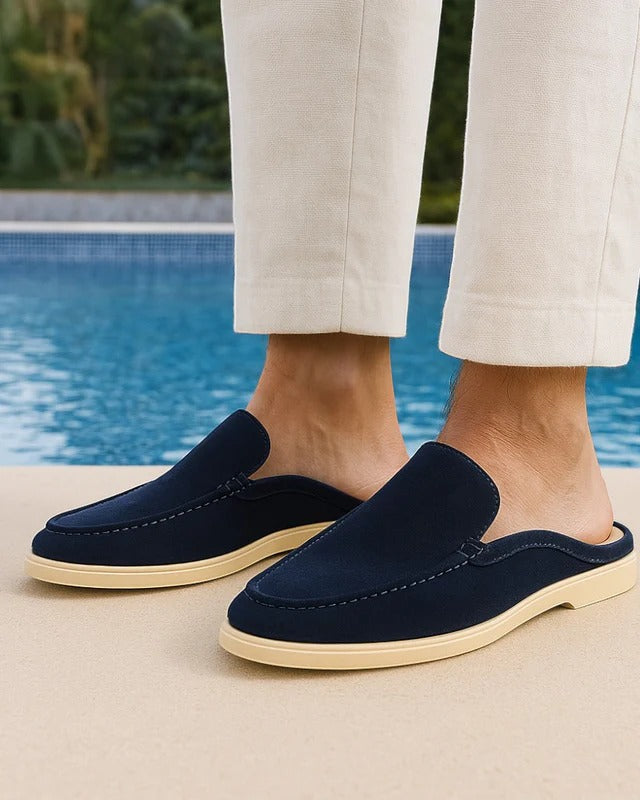 Gannon | Men’s Moc-Toe Backless Loafers