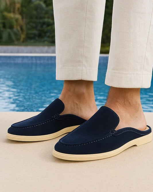 Gannon | Men’s Moc-Toe Backless Loafers