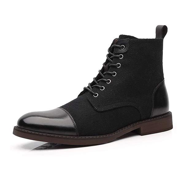 Conrad | Men’s Cozy Elegant High-Top Leather Boots