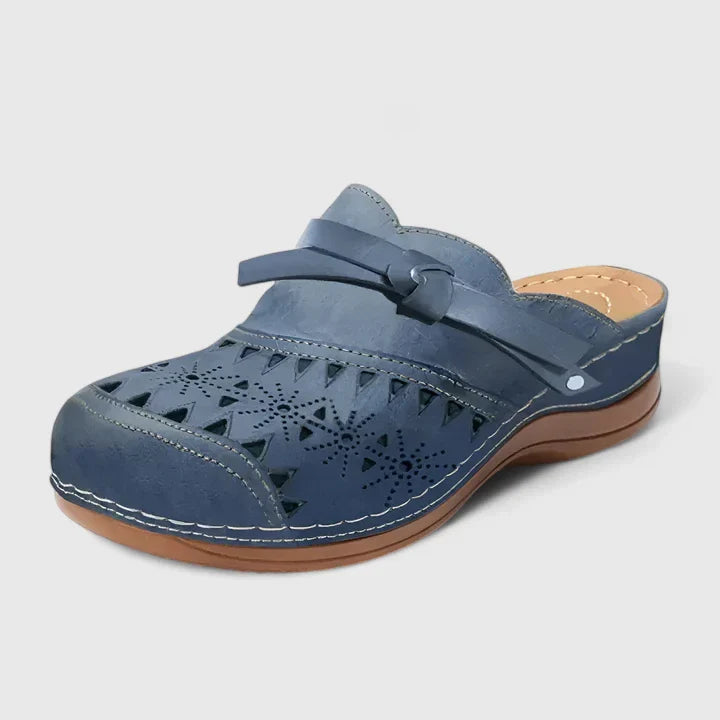 Ansley | Women’s Cutout Slip On Comfort Sandals