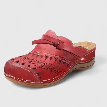 Ansley | Women’s Cutout Slip On Comfort Sandals