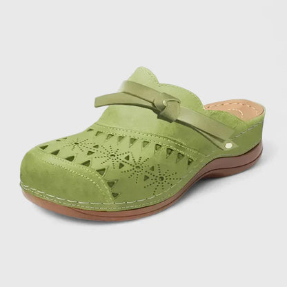 Ansley | Women’s Cutout Slip On Comfort Sandals