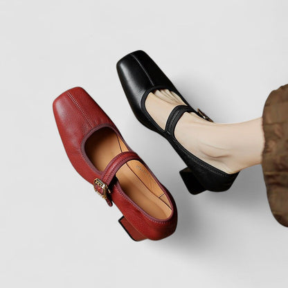 Ondine | Women’s Orthopedic Mary Jane Block Heels