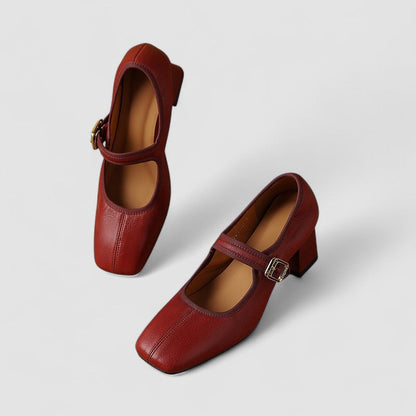 Ondine | Women’s Orthopedic Mary Jane Block Heels