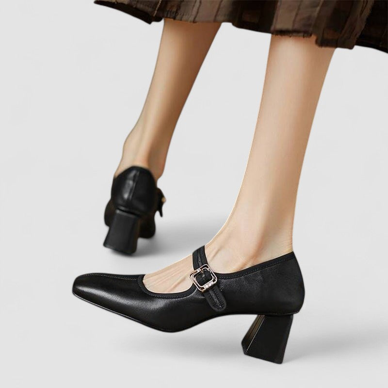 Ondine | Women’s Orthopedic Mary Jane Block Heels