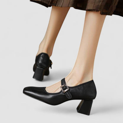 Ondine | Women’s Orthopedic Mary Jane Block Heels