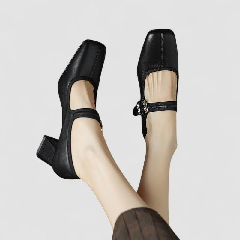 Ondine | Women’s Orthopedic Mary Jane Block Heels