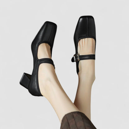 Ondine | Women’s Orthopedic Mary Jane Block Heels