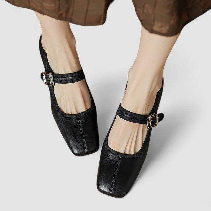 Ondine | Women’s Orthopedic Mary Jane Block Heels