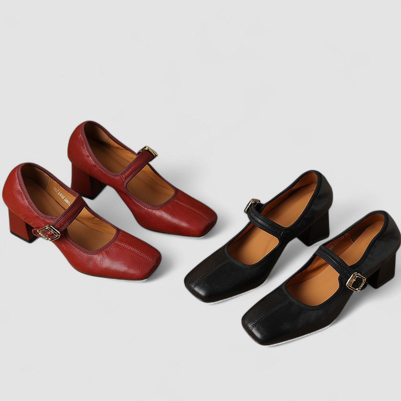 Ondine | Women’s Orthopedic Mary Jane Block Heels