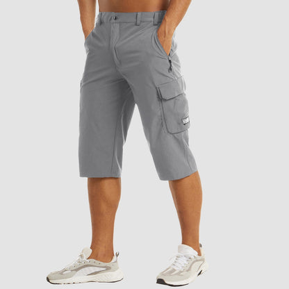 Patrick | Men’s Cargo Pocket Casual Knee Length Shorts