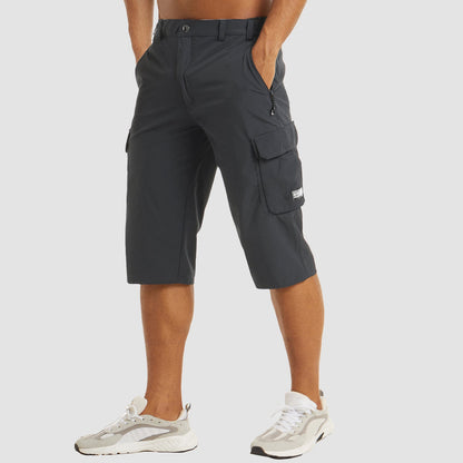 Patrick | Men’s Cargo Pocket Casual Knee Length Shorts