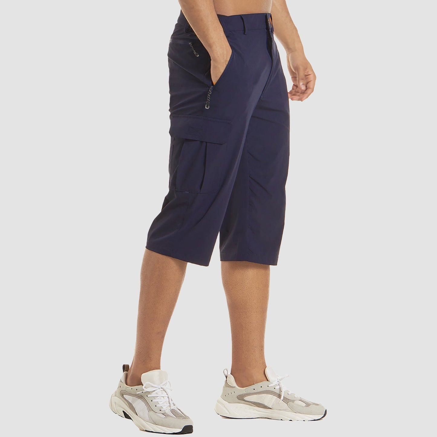 Patrick | Men’s Cargo Pocket Casual Knee Length Shorts