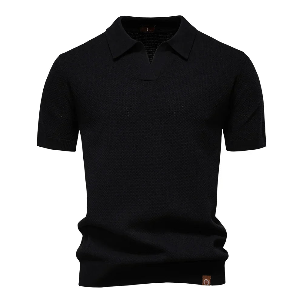 Caspiel | Men’s Short Sleeve Classic Polo Shirt