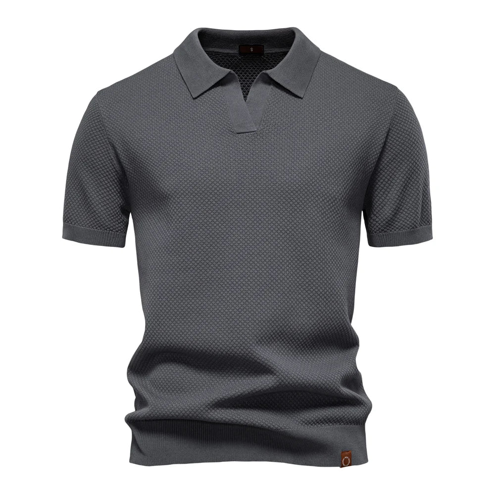 Caspiel | Men’s Short Sleeve Classic Polo Shirt