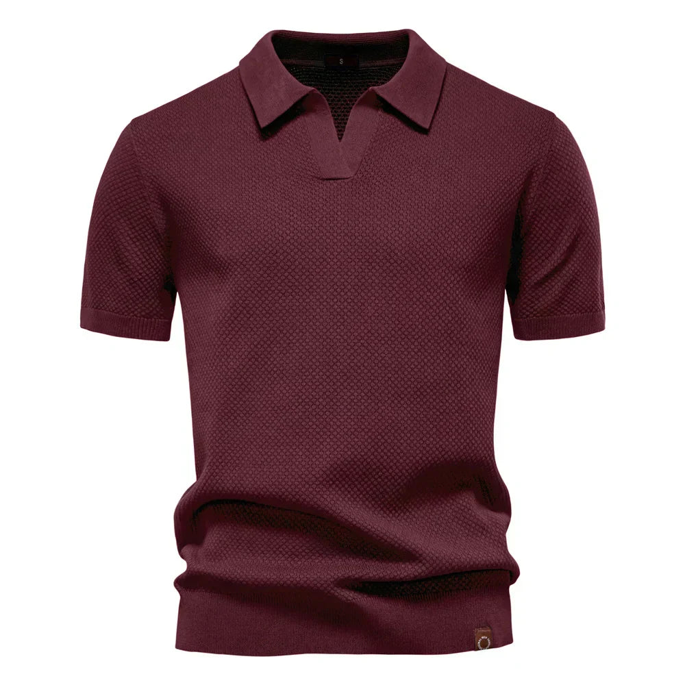 Caspiel | Men’s Short Sleeve Classic Polo Shirt