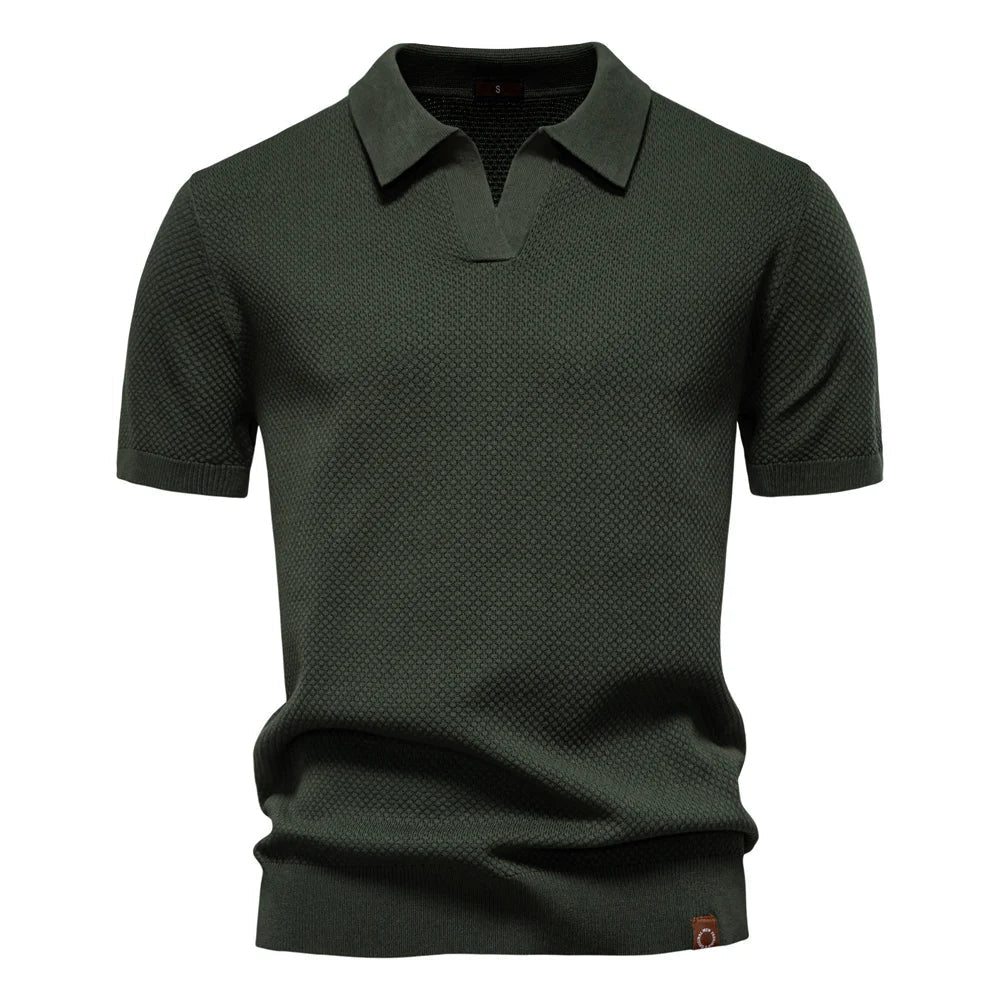 Caspiel | Men’s Short Sleeve Classic Polo Shirt