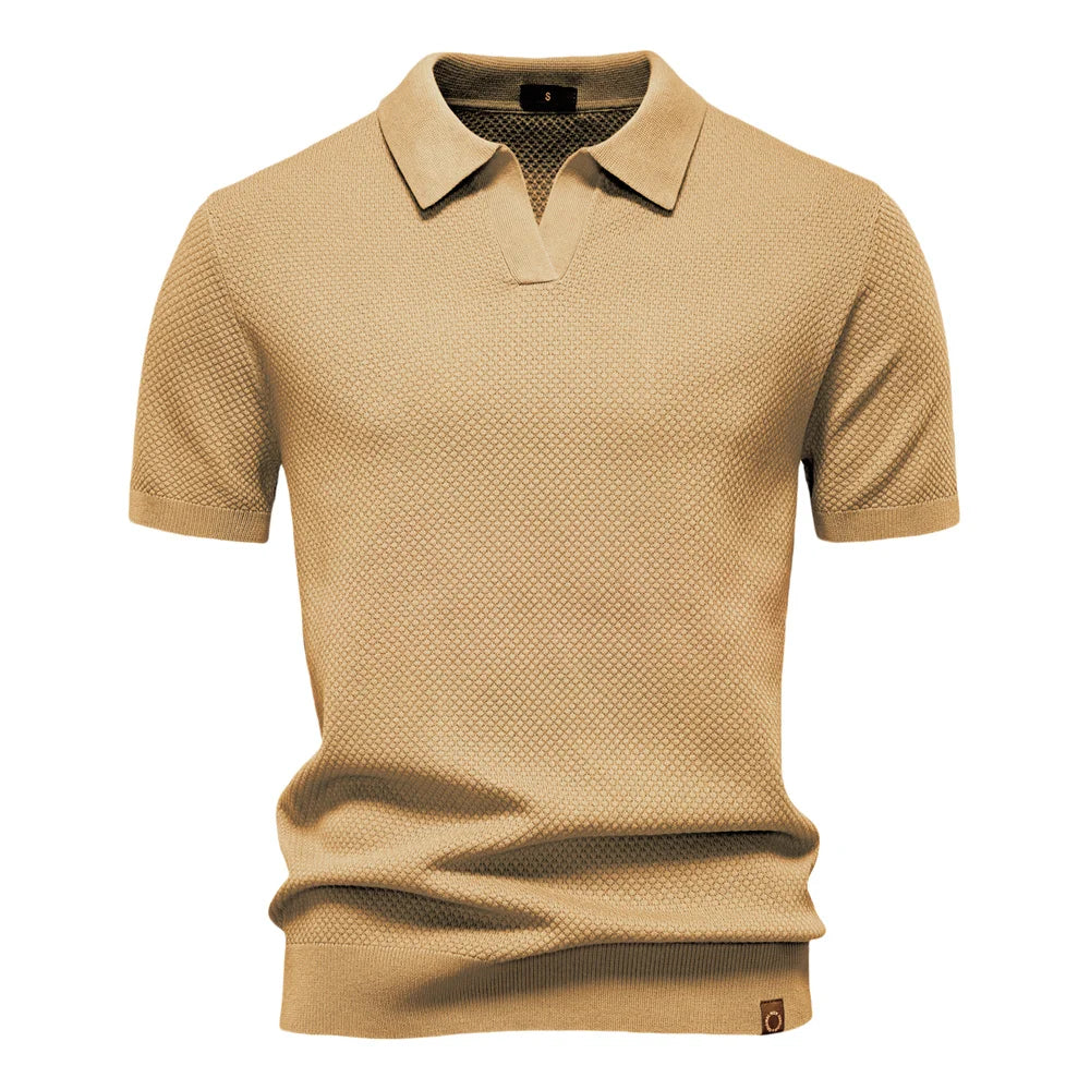 Caspiel | Men’s Short Sleeve Classic Polo Shirt