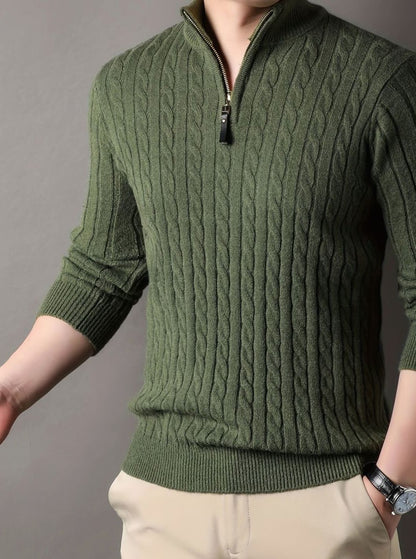 Judah | Men’s Cable Knit Winter Sweater