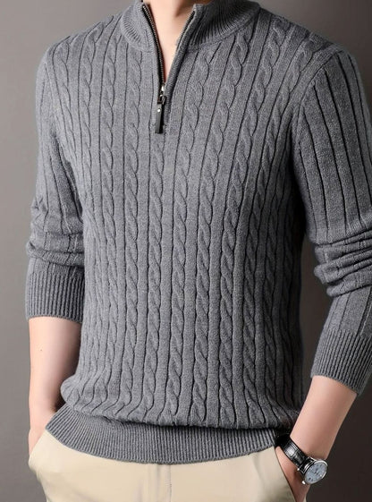 Judah | Men’s Cable Knit Winter Sweater