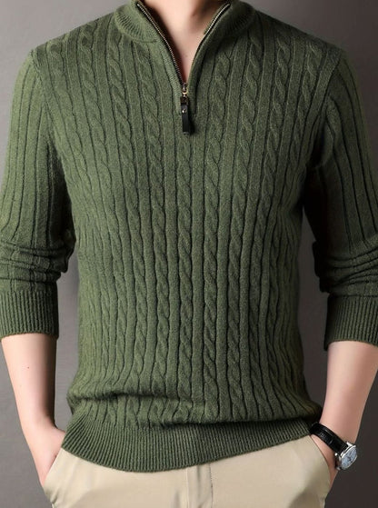 Judah | Men’s Cable Knit Winter Sweater