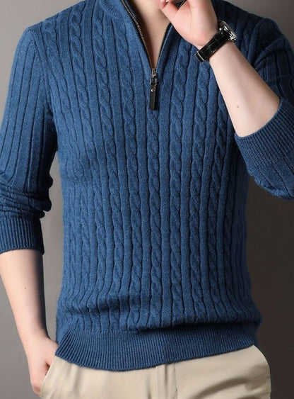 Judah | Men’s Cable Knit Winter Sweater