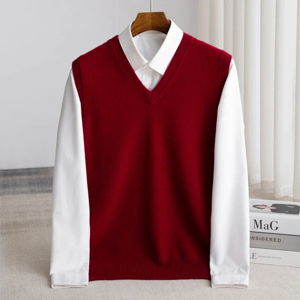 Keegan | Men’s V-Neck Sweater Vest