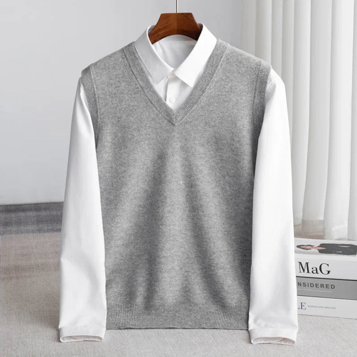 Keegan | Men’s V-Neck Sweater Vest