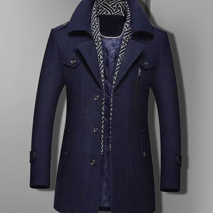 Langston | Men’s Double-Breasted Overcoat