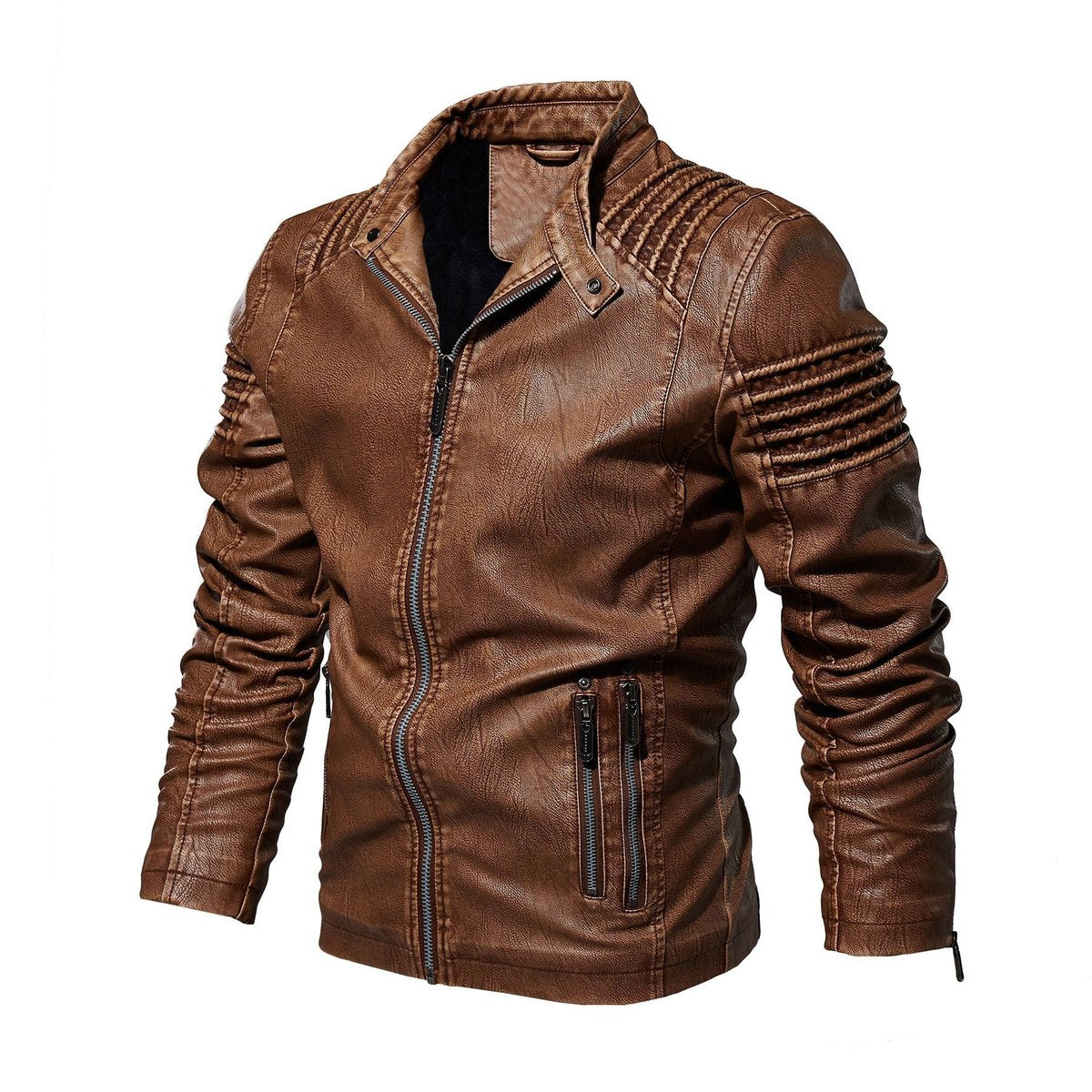 Knox | Men’s Ribbed Shoulders Jacket