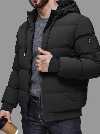 Malcolm | Men’s Hooded Full-Zip Jacket