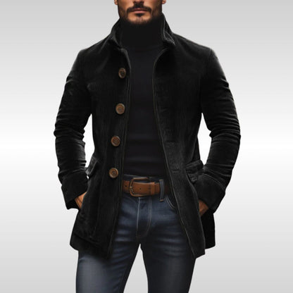 Pierce | Men’s Stand-Collar Coat