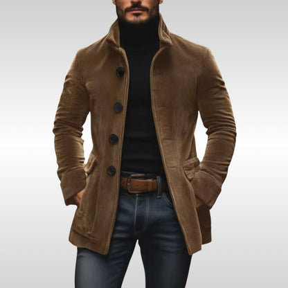 Pierce | Men’s Stand-Collar Coat