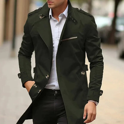 Sullivan | Men’s Slim-Fit Trench Coat