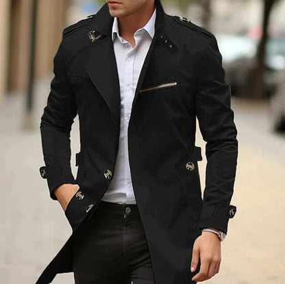 Sullivan | Men’s Slim-Fit Trench Coat