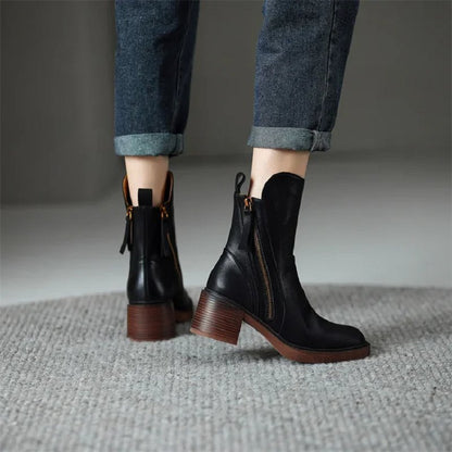 Delphine | Women’s Leather Ankle Boots
