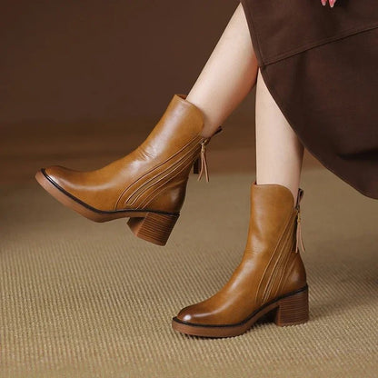 Delphine | Women’s Leather Ankle Boots