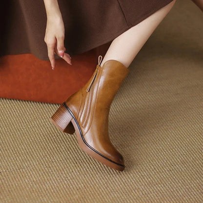 Delphine | Women’s Leather Ankle Boots