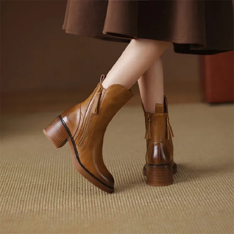 Delphine | Women’s Leather Ankle Boots