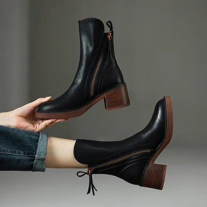 Delphine | Women’s Leather Ankle Boots